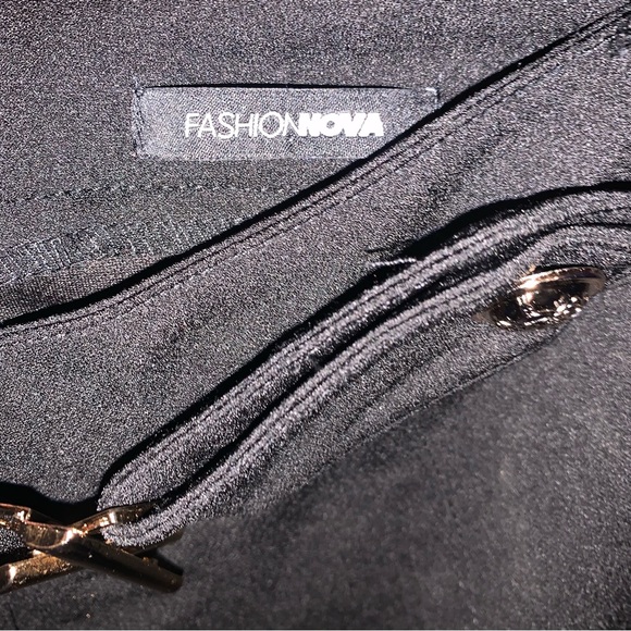 Fashionova XL Thigh High Slit Pants Black - Picture 10 of 13